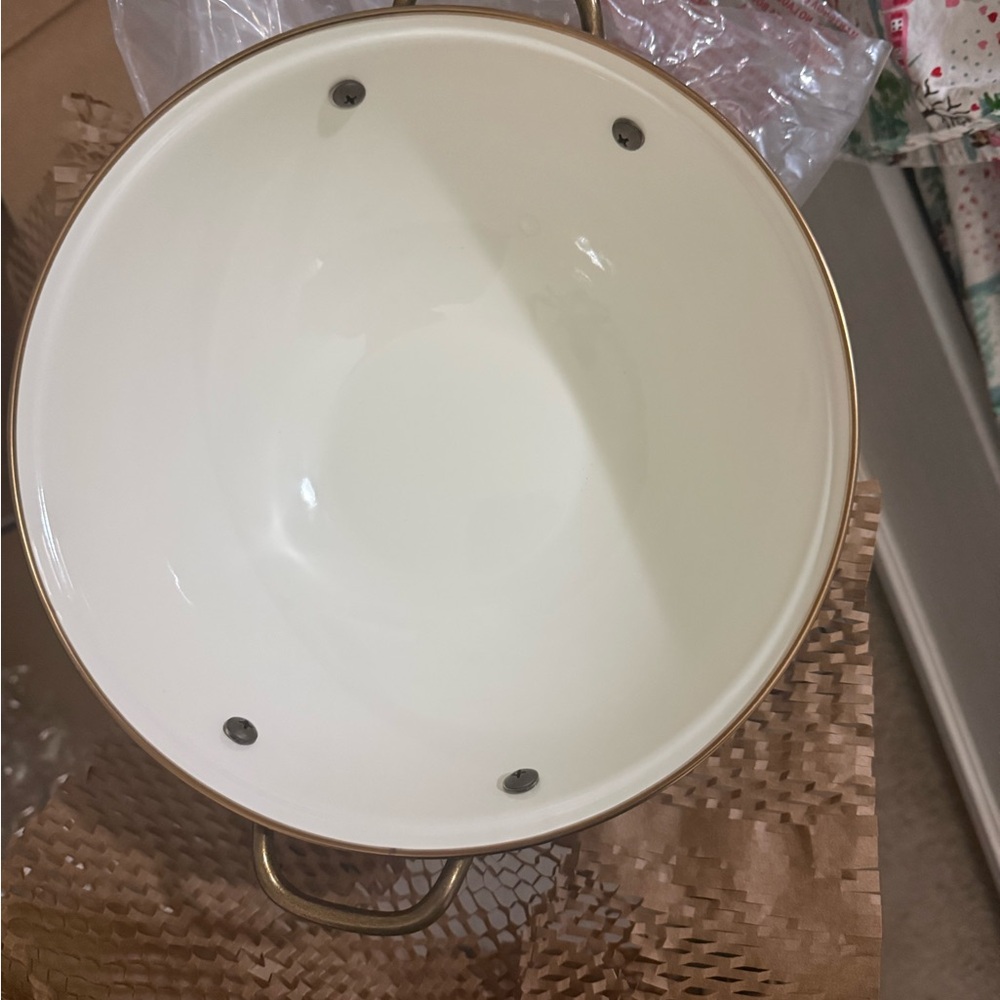 MacKenzie-Childs Courtly Check Bowl - Black and White - Picture 3 of 4